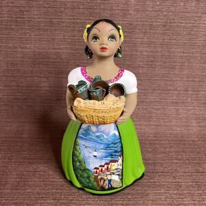Premium Lupita Navarro Ceramic Terracotta Figurine – Lake Village Folk Art